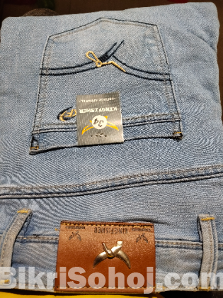 Kingfisher Premium Vintage Denim Jeans (Export Quality)